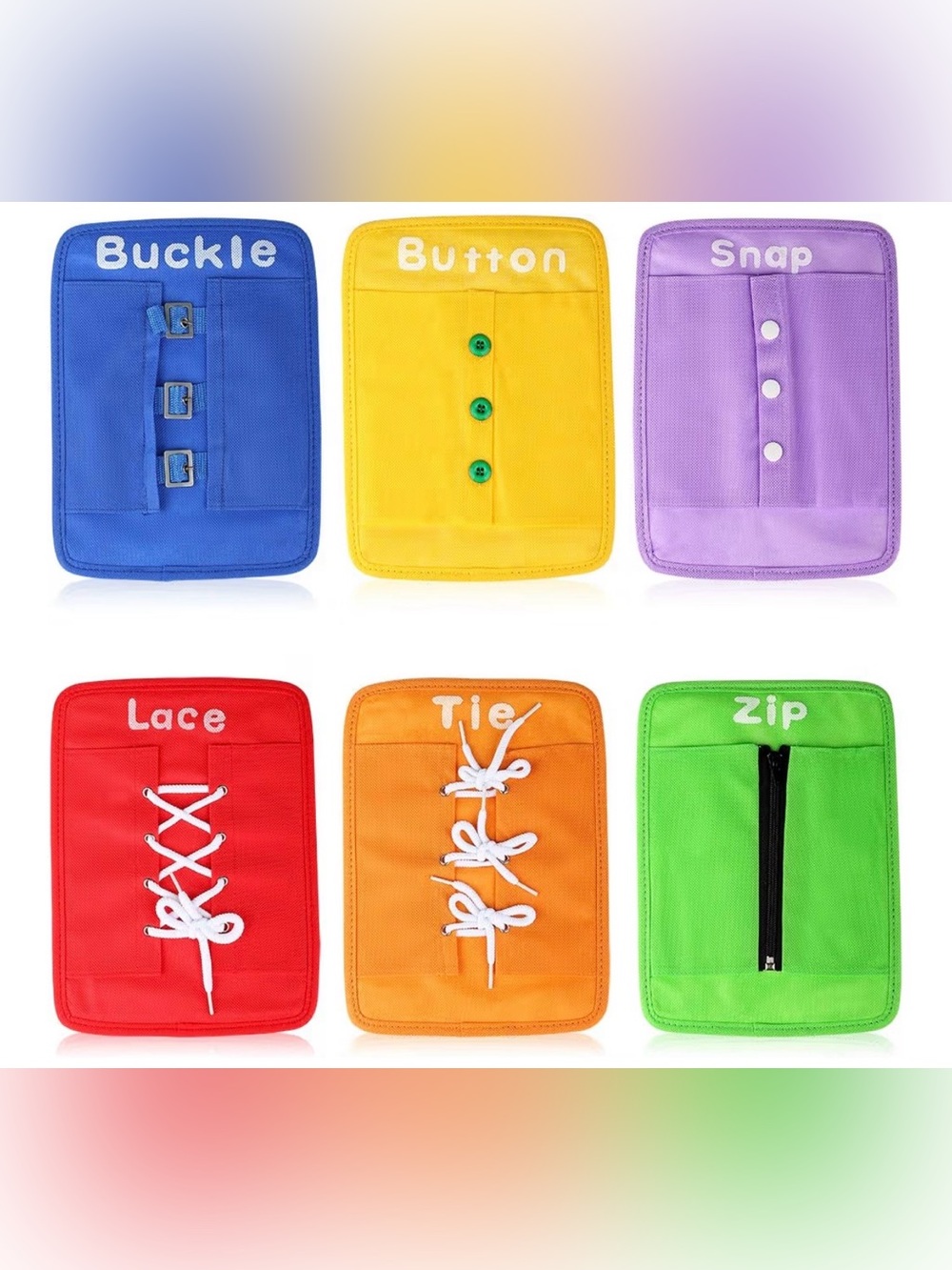 7 piece sensory developmental Fine Motor Skills set - Like New